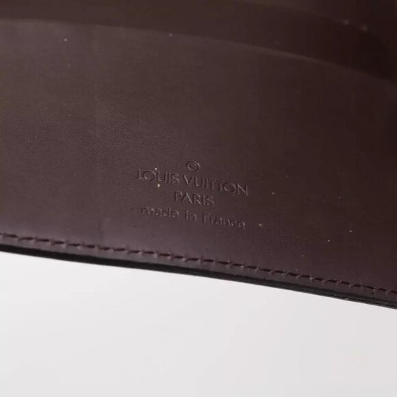LOUIS VUITTON Epi Agenda MM Day Planner Cover Mocha R2004D LV Auth 54126 - Picture 13 of 15